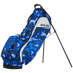 Trending Now Ping Hoofer 231 Stand Bag - Blue Topo This Just In, Adjustable golf driver, Vegan golf shoes, Golf bag cooler pocket
