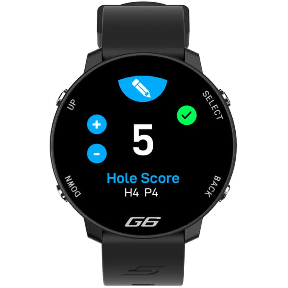 Shot Scope G6 Golf GPS Watch - Black, Best golf irons, Cobra AeroJet driver