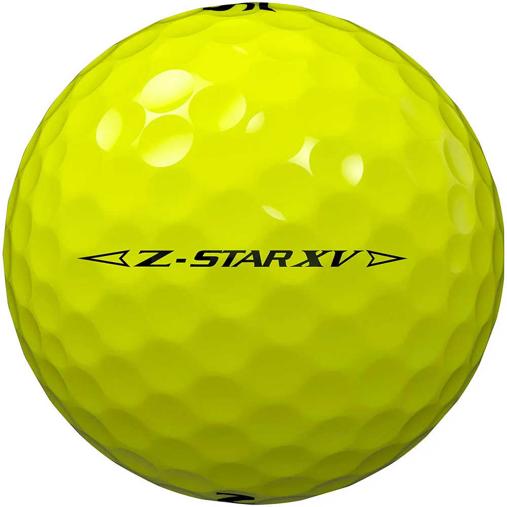 Srixon Z-Star XV Golf Balls - Tour Yellow - Double Dozen, Ladies golf clubs, MOI golf club technology