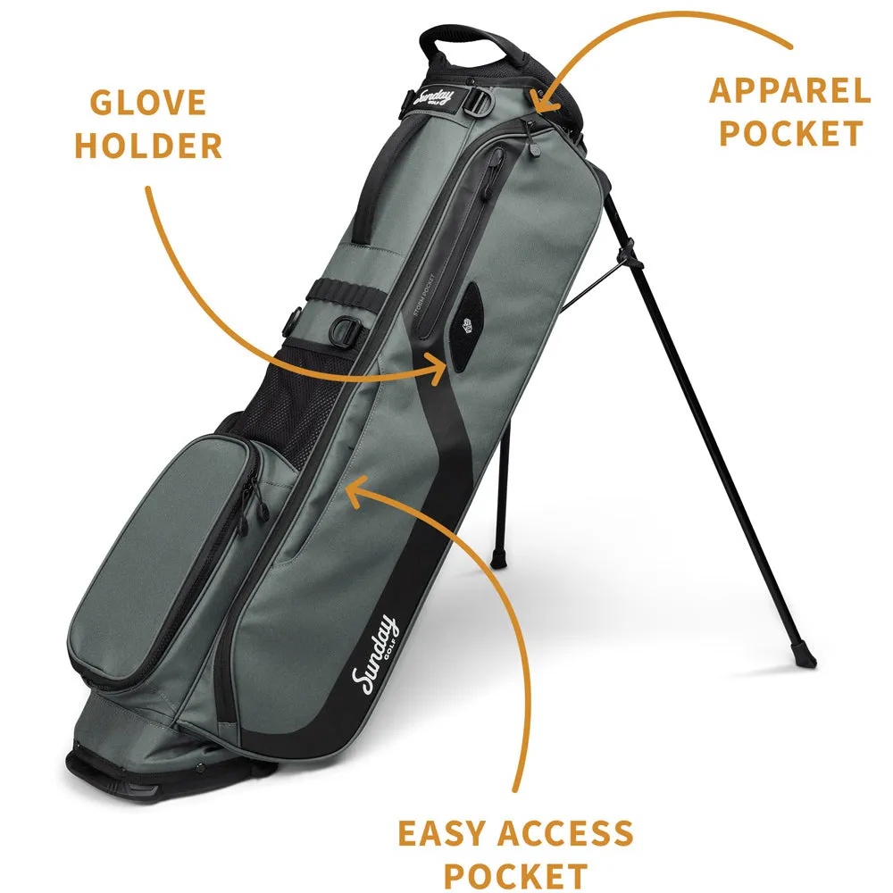 Sunday Golf El Camino Stand Bag - Midnight Green, UV protection golf hat, Women's golf skirts, Golf gear for seniors