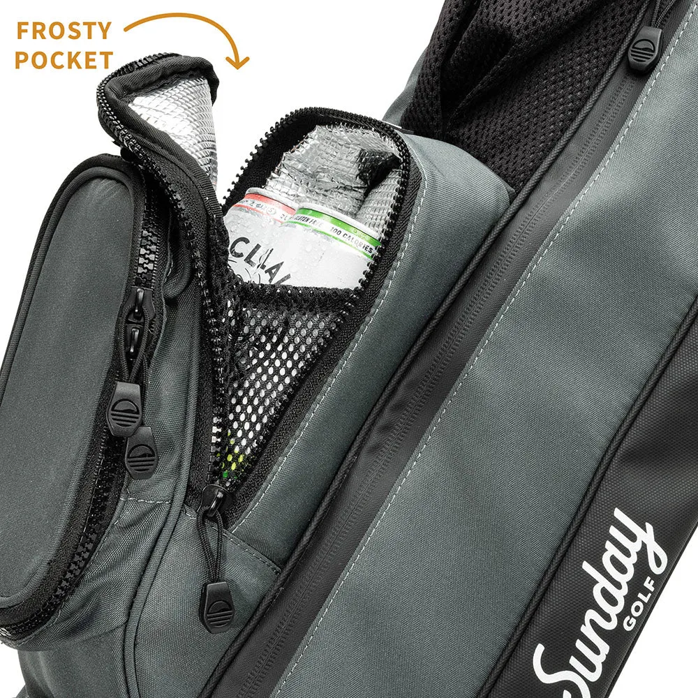 Sunday Golf Loma Pencil Stand Bag - Midnight Green, USGA approved golf balls