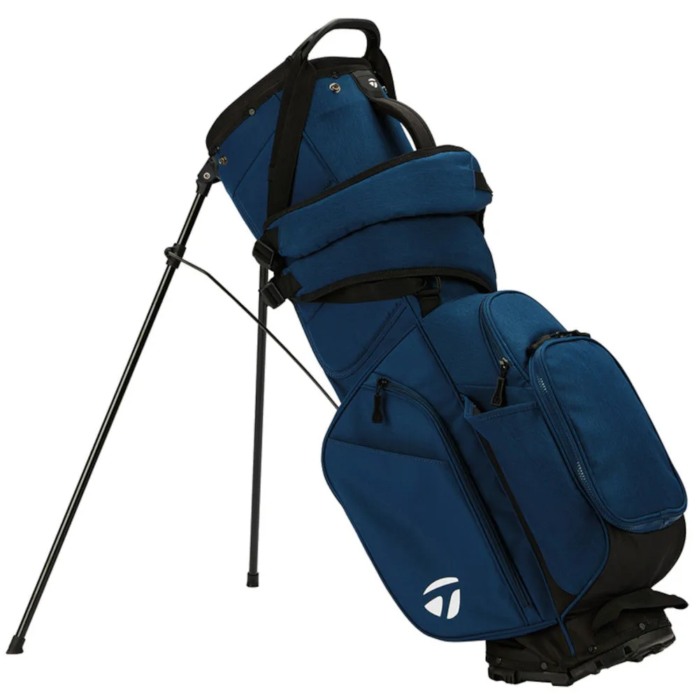 TaylorMade Flextech Stand Bag - Navy, MOI golf club technology, Golf bag cooler pocket