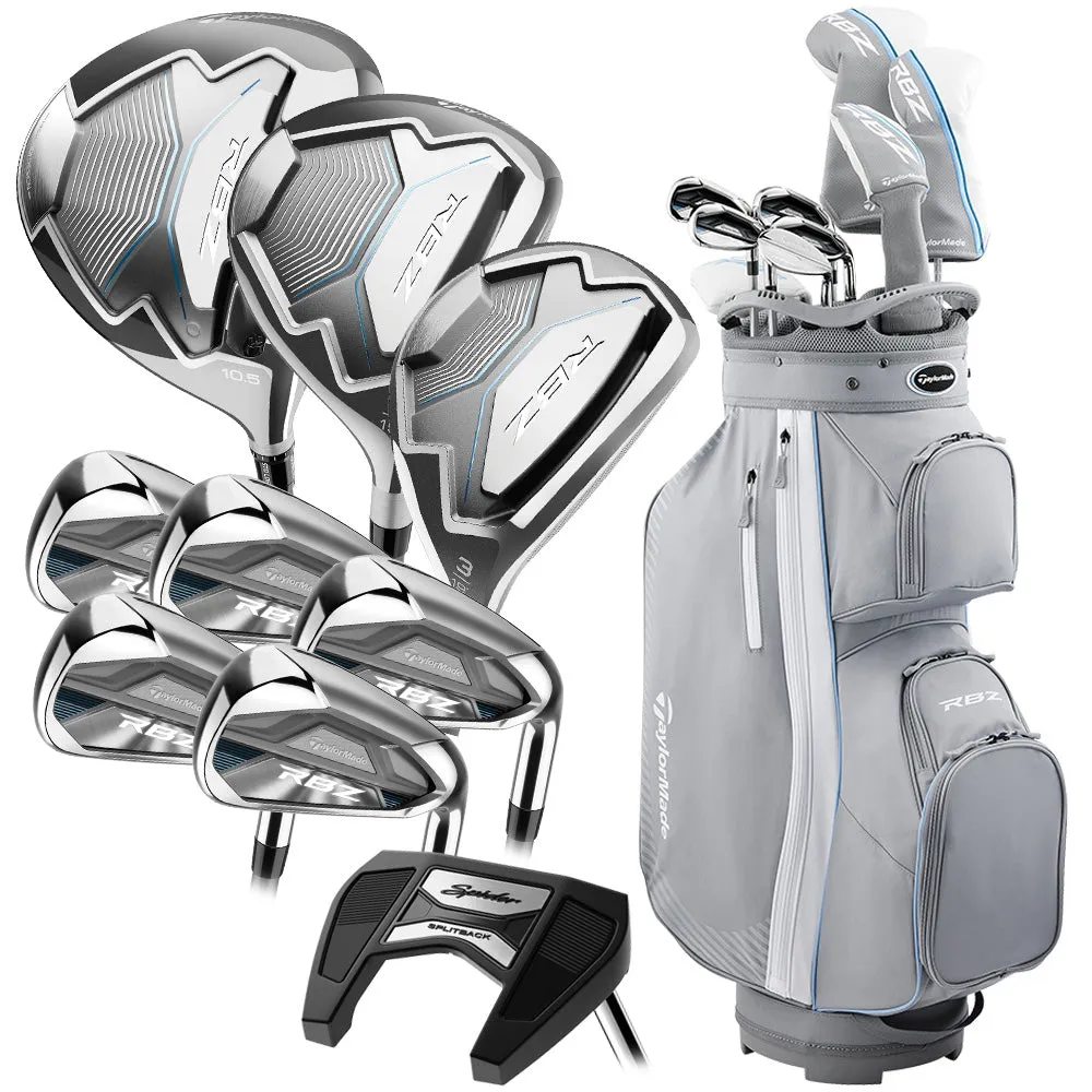 Trending Now TaylorMade RBZ 2 10-Piece Cart Bag Package - Ladies/Youth Final Call, Golf resistance bands, Waterproof golf jacket, Golf stretching straps