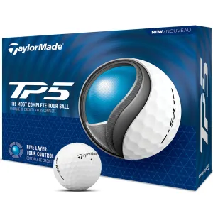 Trending Now TaylorMade TP5 Golf Balls - White - 12 Pack Must-Have, Golf elbow brace, Golf cart accessories, Team golf uniforms