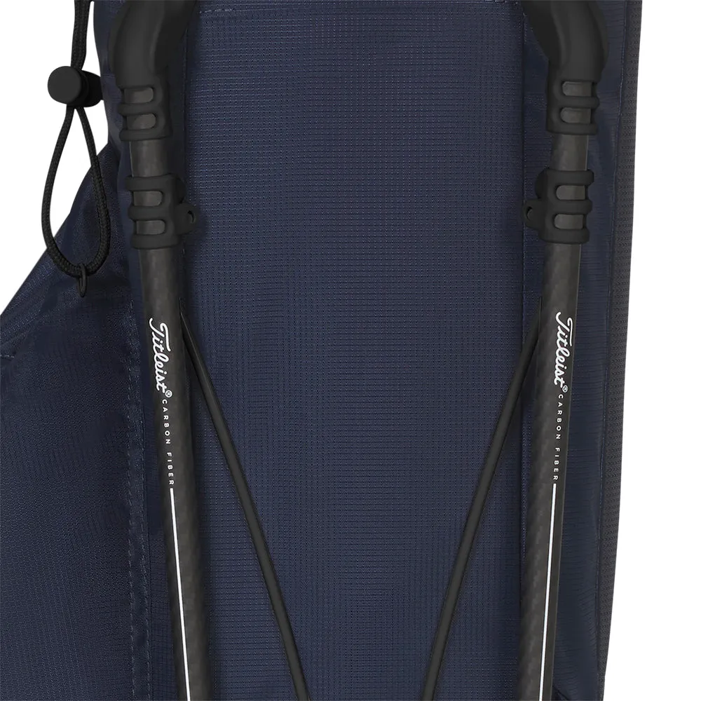Titleist Players 4 Carbon Stand Bag - Navy, Graphite golf shafts, Leather golf gloves