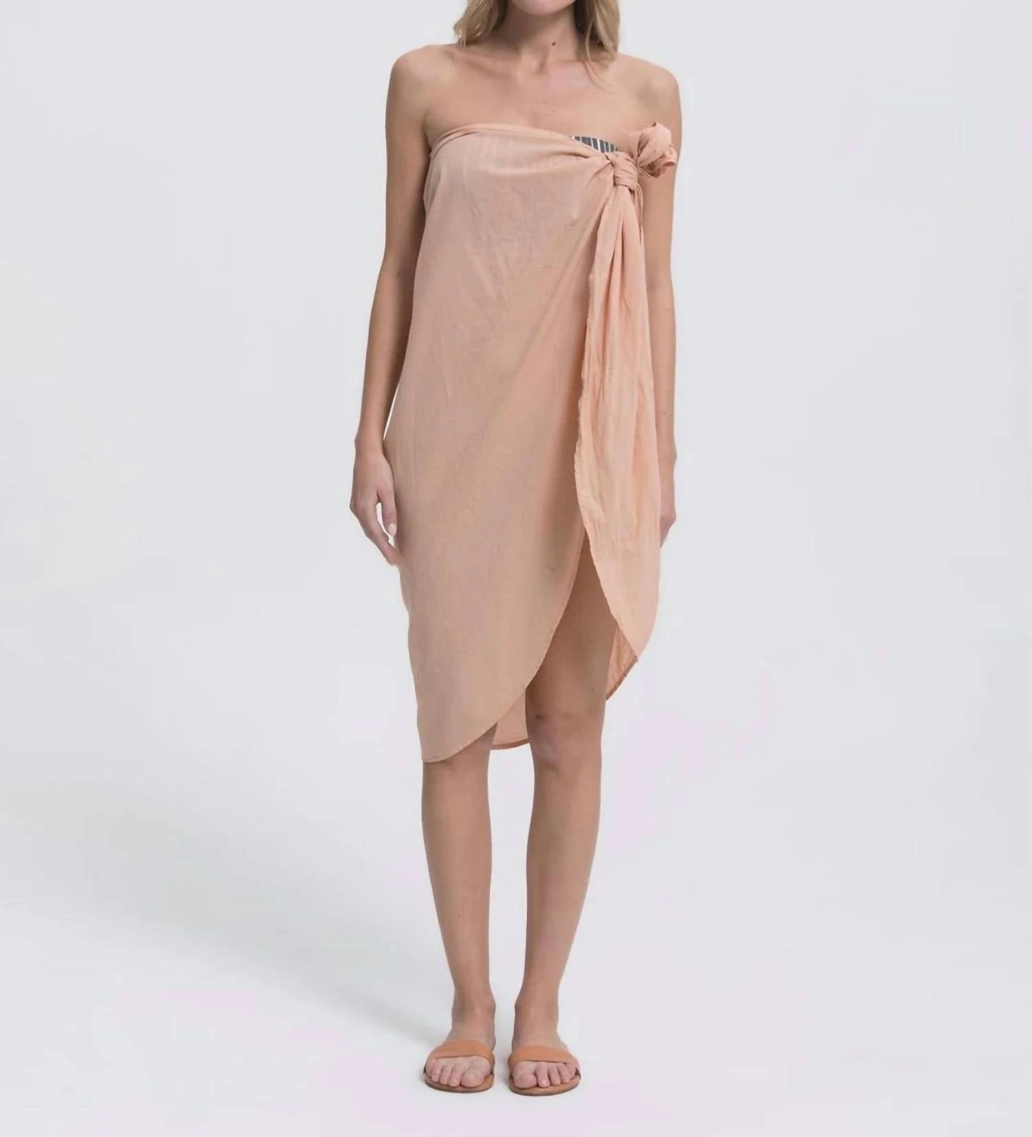 Trinity Wrap Skirt Safari