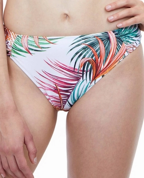 Tropico Side Tab Bikini Bottom In White