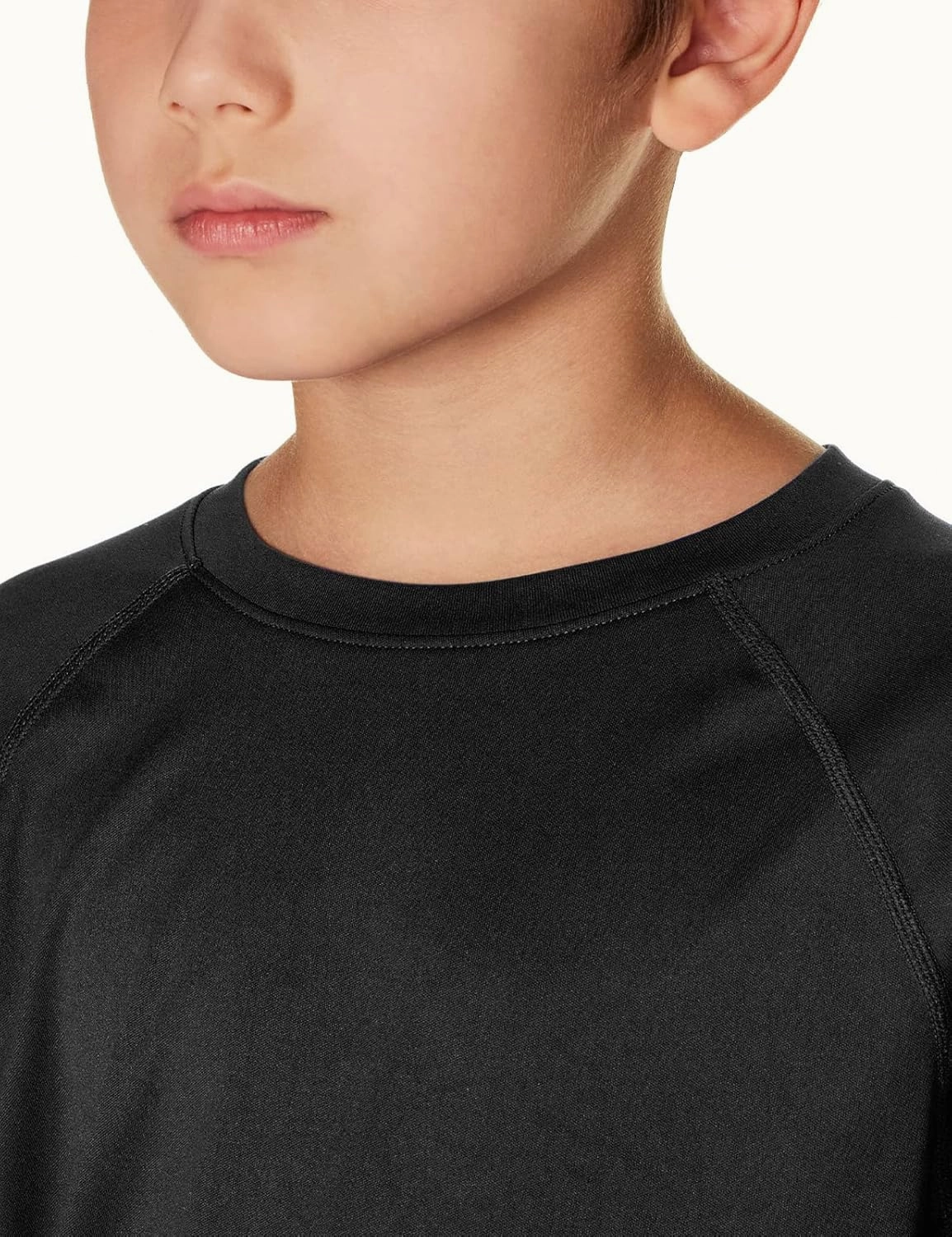 TSLA Youth Kids UPF 50  Short Sleeve, Aqua Water Swimsuit Top, UV/SPF Surf Swim Shirt