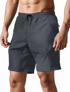 TUONROAD Mens Swim Trunks with Compression Liner 2 in 1 Board Shorts 7 Inch Quick Dry Swimming Shorts with Zipper Pockets