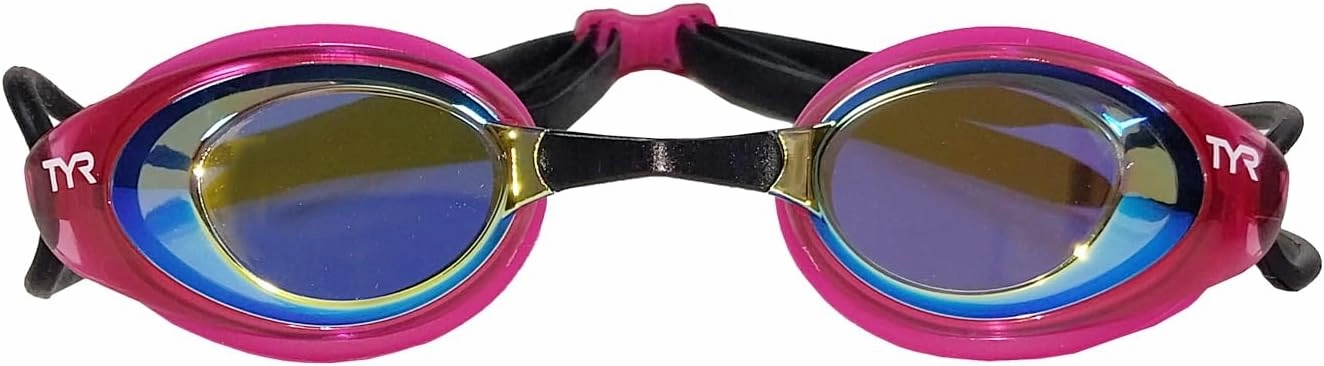 TYR Blackhawk Mirrored Women's Fit Swim Goggles.