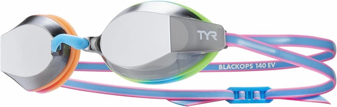 TYR ?Blackops 140 EV Racing Mirrored Swim Goggles Junior Fit