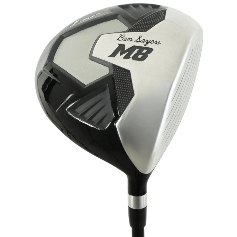 Ben Sayers M8 13-Piece Cart Bag Package Set - Black/Grey - Steel  1" Longer, Titleist Pro V1 golf balls