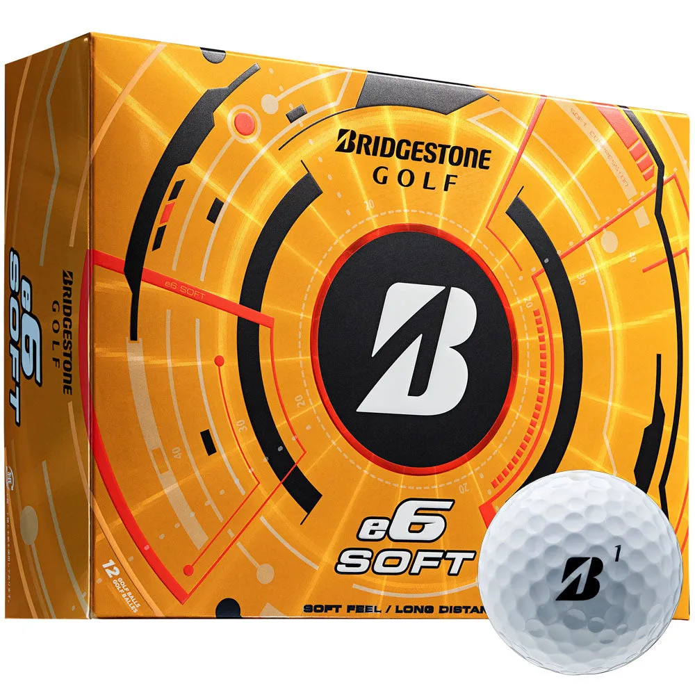 Unbeatable Combo Bridgestone e6 Golf Balls - White - 12 Pack Shop the Hype, Golf tournament gifts, Golf club travel bag hard case