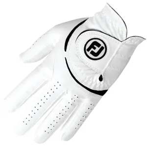 Unbeatable Combo FootJoy WeatherSof Golf Glove - White/Black Moving Fast, Novelty golf head covers