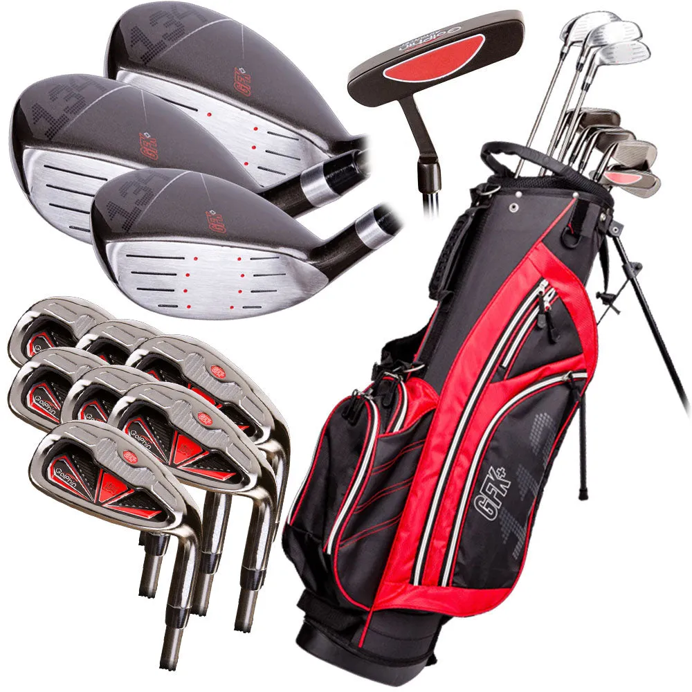 Unbeatable Combo GolPhin GFK  134 Junior - 12-Piece Package Set (Ages 13-14) Newly Launched, Electric golf trolley, Golf cleats replacement, Golf cart bag with 14 dividers