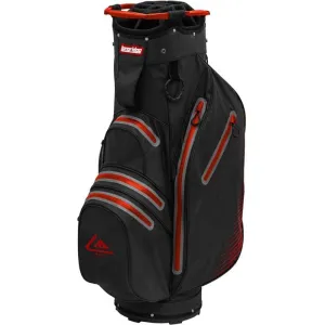Unbeatable Combo Longridge Elements Waterproof Cart Bag - Black/Red Only Today, Yellow golf balls
