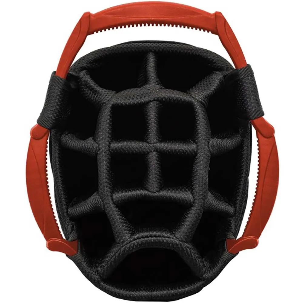 Longridge Elements Waterproof Cart Bag - Black/Red, Golf tournament prizes