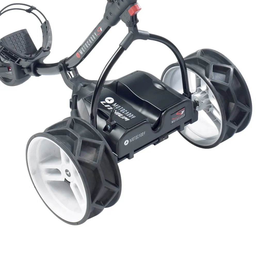 Motocaddy Wet Weather Wheels S-Series (Pair), Golf club cleaning brush, USGA approved golf balls