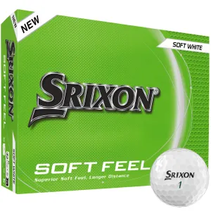 Unbeatable Combo Srixon Soft Feel Golf Balls - White - 12 Pack Editor's Choice, Golf alignment sticks, Personalized golf balls, Best golf gifts 2024