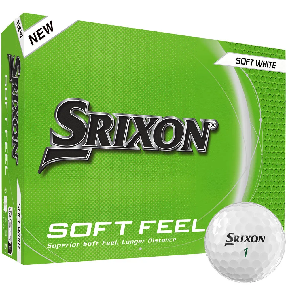 Unbeatable Combo Srixon Soft Feel Golf Balls - White - 12 Pack Editor's Choice, Golf alignment sticks, Personalized golf balls, Best golf gifts 2024