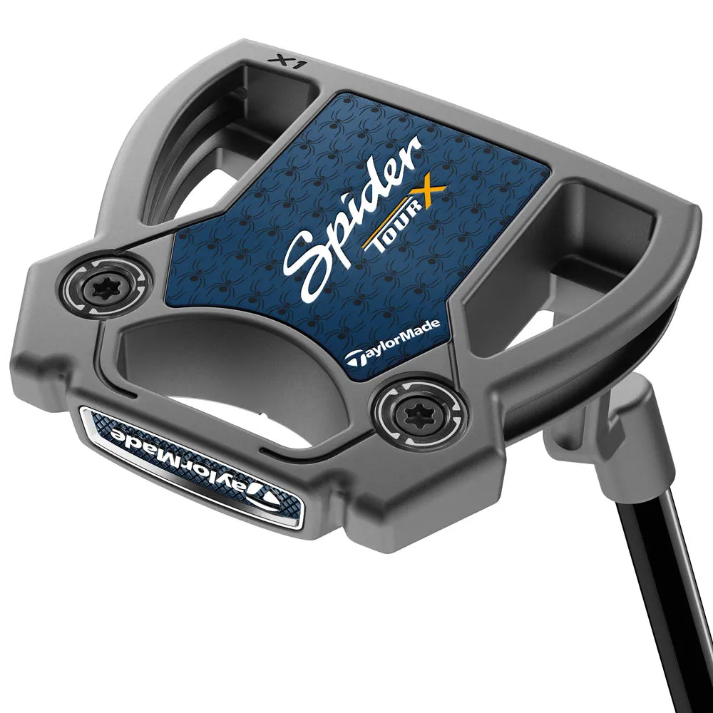 TaylorMade Spider Tour X Putter - L Neck, Golf shoes for plantar fasciitis, Golf ball stamp kit, Golf club cleaning brush