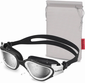Unisex Swimming Goggles, Swim Goggles Anti Fog No Leaking, with Adjustable Silicone Swim Glasses for Men Women
