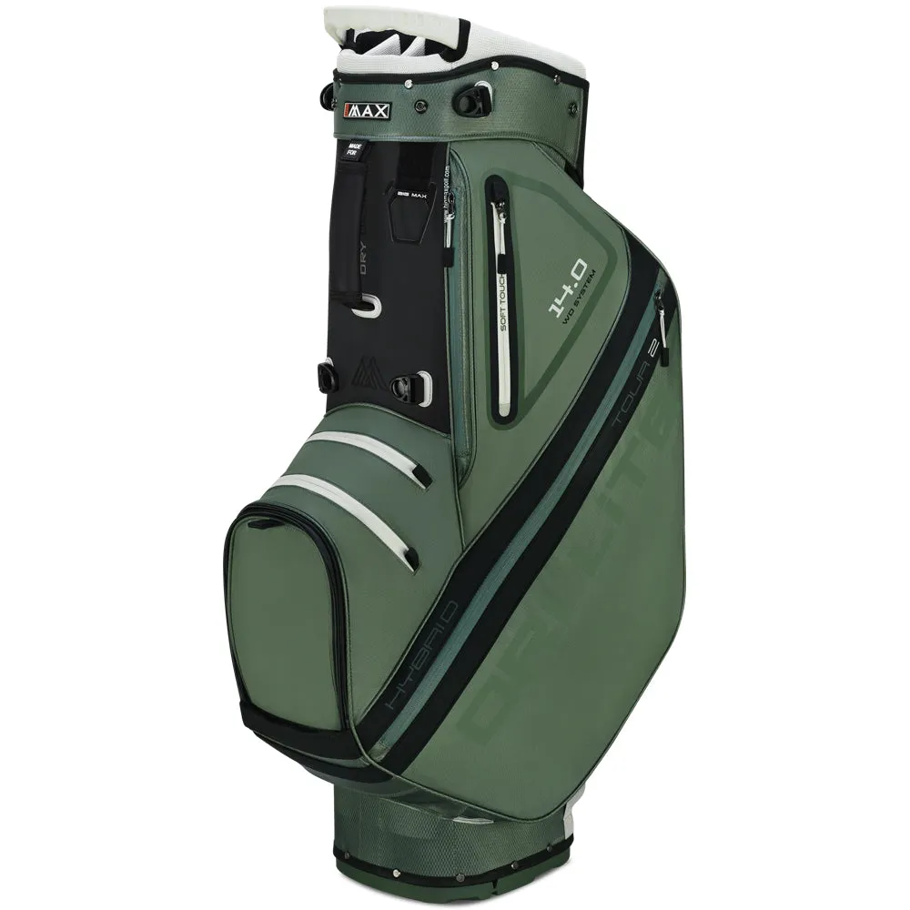 Big Max Dri Lite Hybrid Tour 2 Stand/Cart Bag - Olive Green/Black, Lightweight golf shoes, Golf club cleaner, Callaway Paradym irons