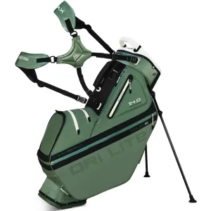 Unlock the Deal Big Max Dri Lite Hybrid Tour 2 Stand/Cart Bag - Olive Green/Black Instant Favorite, Waterproof golf jacket