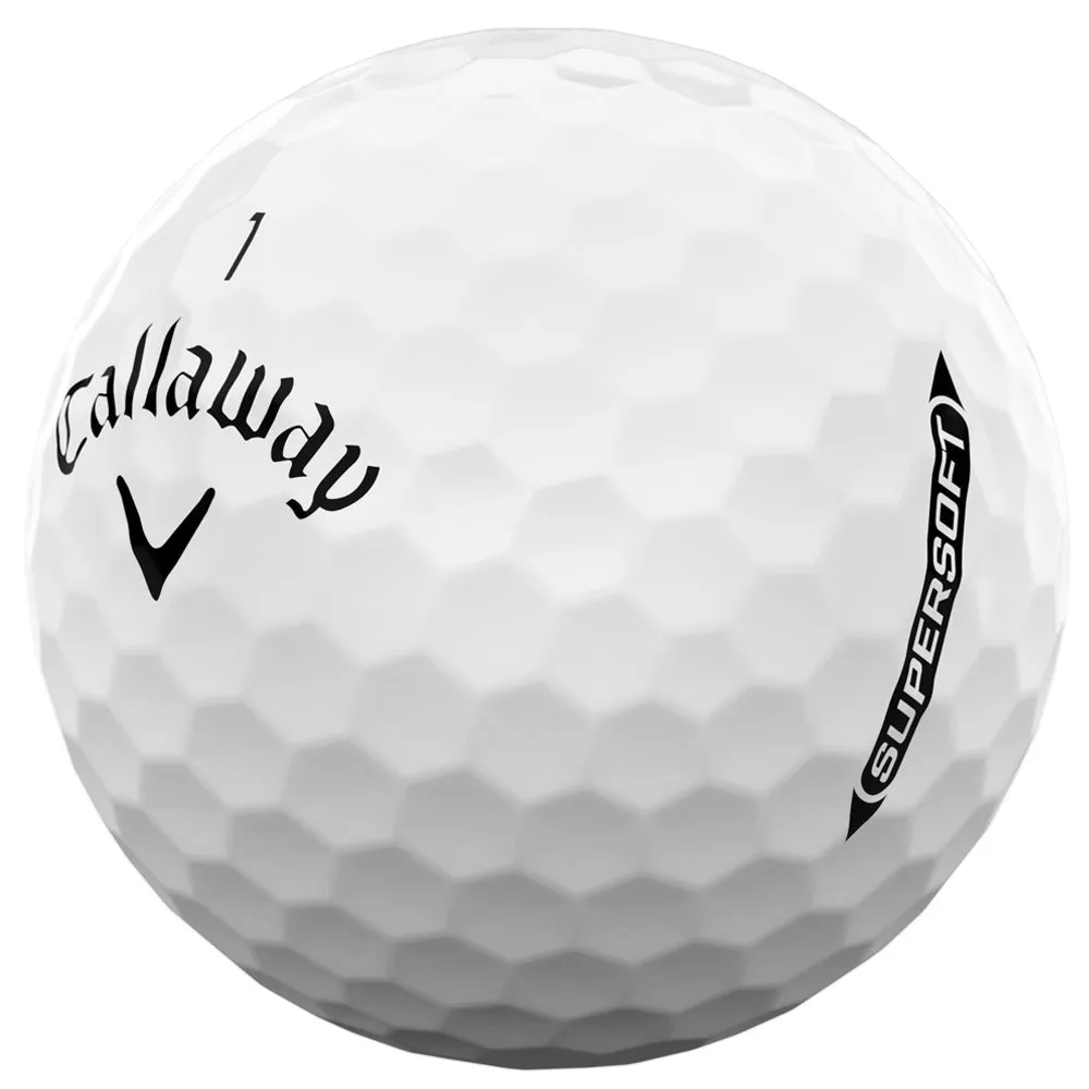 Callaway Supersoft Golf Balls - White - 12 Pack, Golf posture corrector, Golf travel essentials, Golf club head covers
