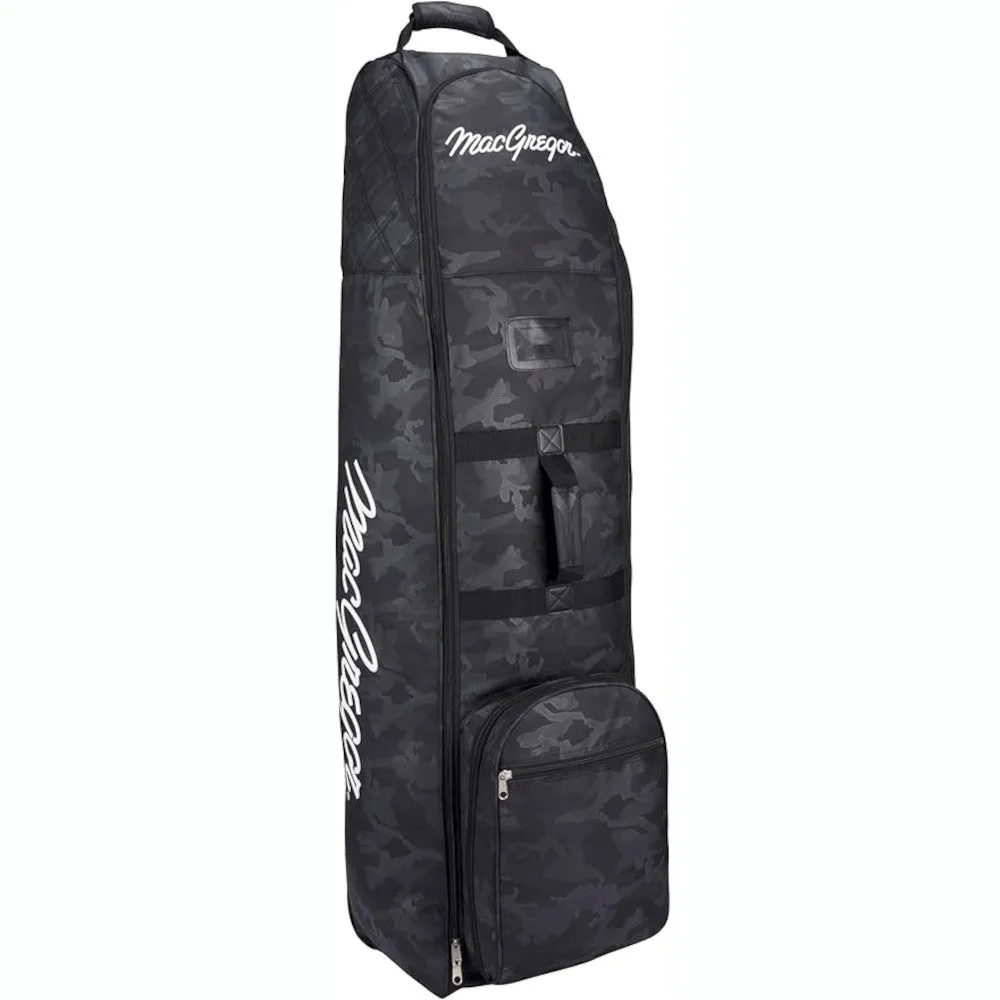 Unlock the Deal MacGregor Vip Deluxe Wheeled Travel Cover - Black/Camo Cant-Miss, Golf resistance bands, Portable golf net, Soft feel golf balls
