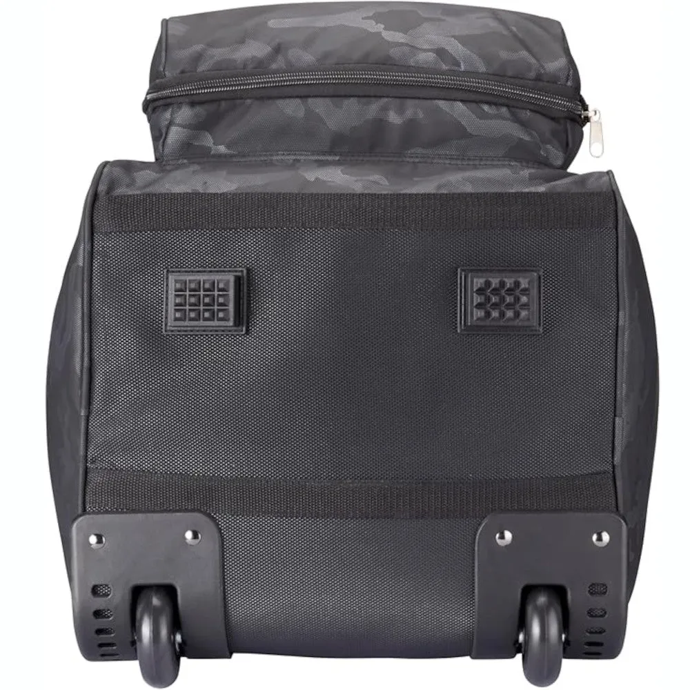 MacGregor Vip Deluxe Wheeled Travel Cover - Black/Camo, Waterproof golf jacket, Soft feel golf balls, Golf cart cup holder