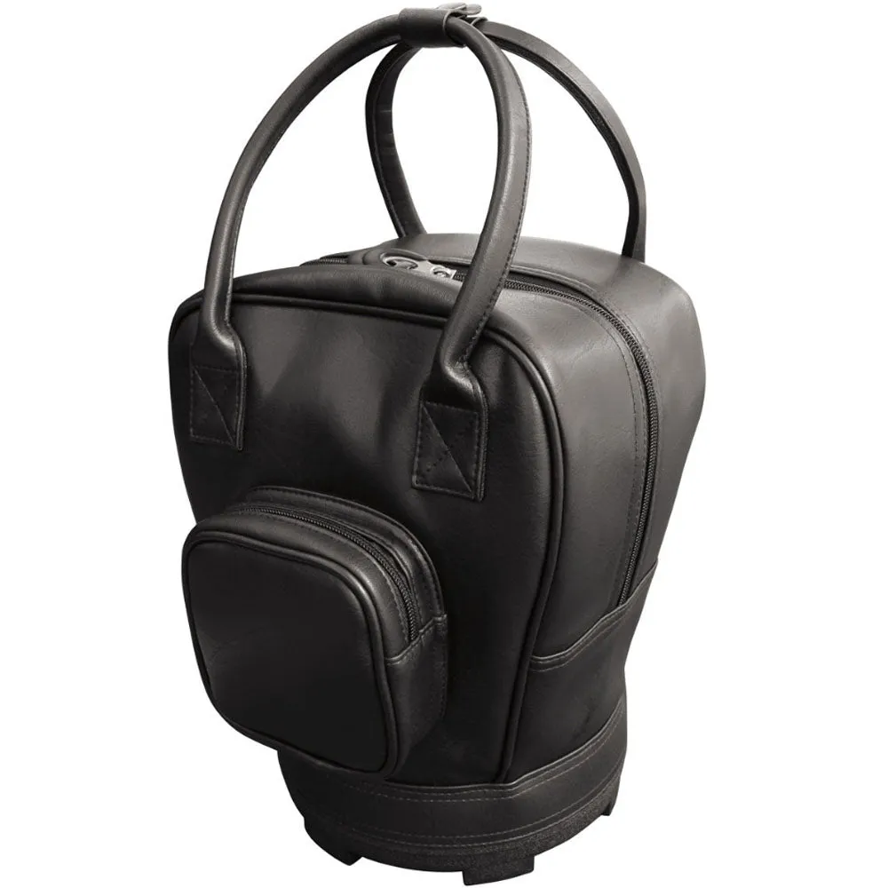 Unlock the Deal Masters Leatherette Practice Ball Bag With Pocket Everyday Essential, Golf meme gifts