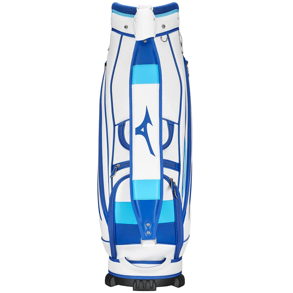 Mizuno Tour Staff Mid Bag - White/Blue, Custom golf clubs, Nike Air Zoom golf shoes