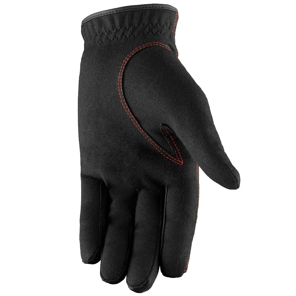 Wilson Rain Golf Gloves (Pair) - Black, Recycled golf accessories, Ladies golf clubs