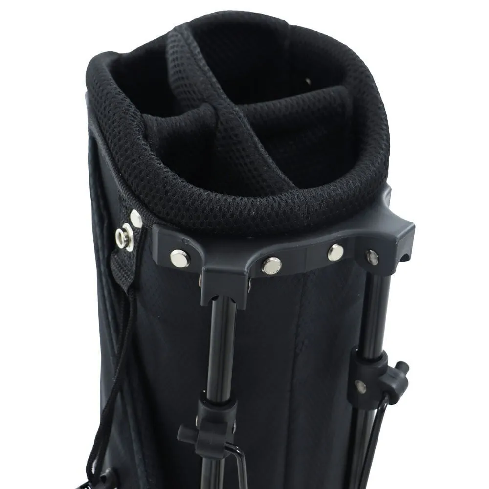 Ben Sayers LTE Pencil Stand Bag - Black/Grey, Golf meme gifts