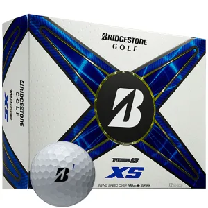 Upgrade Your Gear Bridgestone TOUR B XS Golf Balls - White - 12 Pack Built to Impress, Custom golf clubs