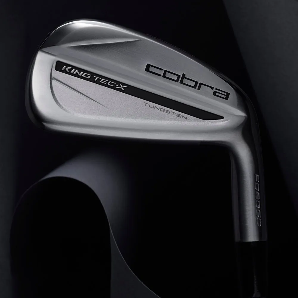 Cobra KING Forged Tec-X Single Irons - Steel, Golf club sets under $500, Cyber Monday golf discounts, Golf gear for seniors
