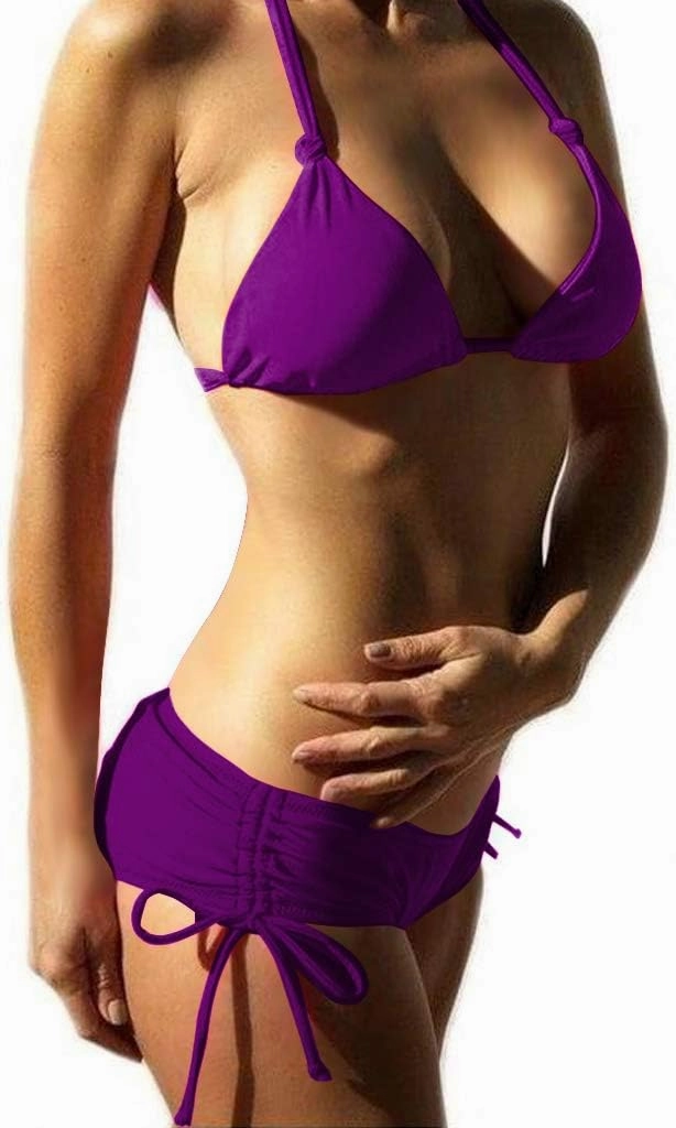 Upopby Women's Sexy Boyshort Bikini Bottom Side Tie Cheeky Swimsuit Bottoms Ruched Tankini Swim Shorts