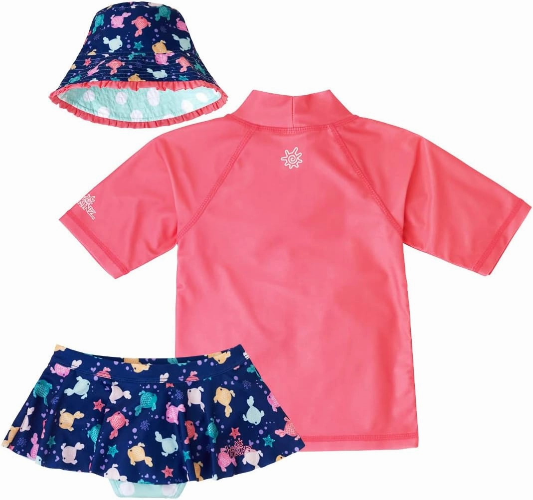 UV SKINZ UPF 50  Girls' 3-Piece Swim Set