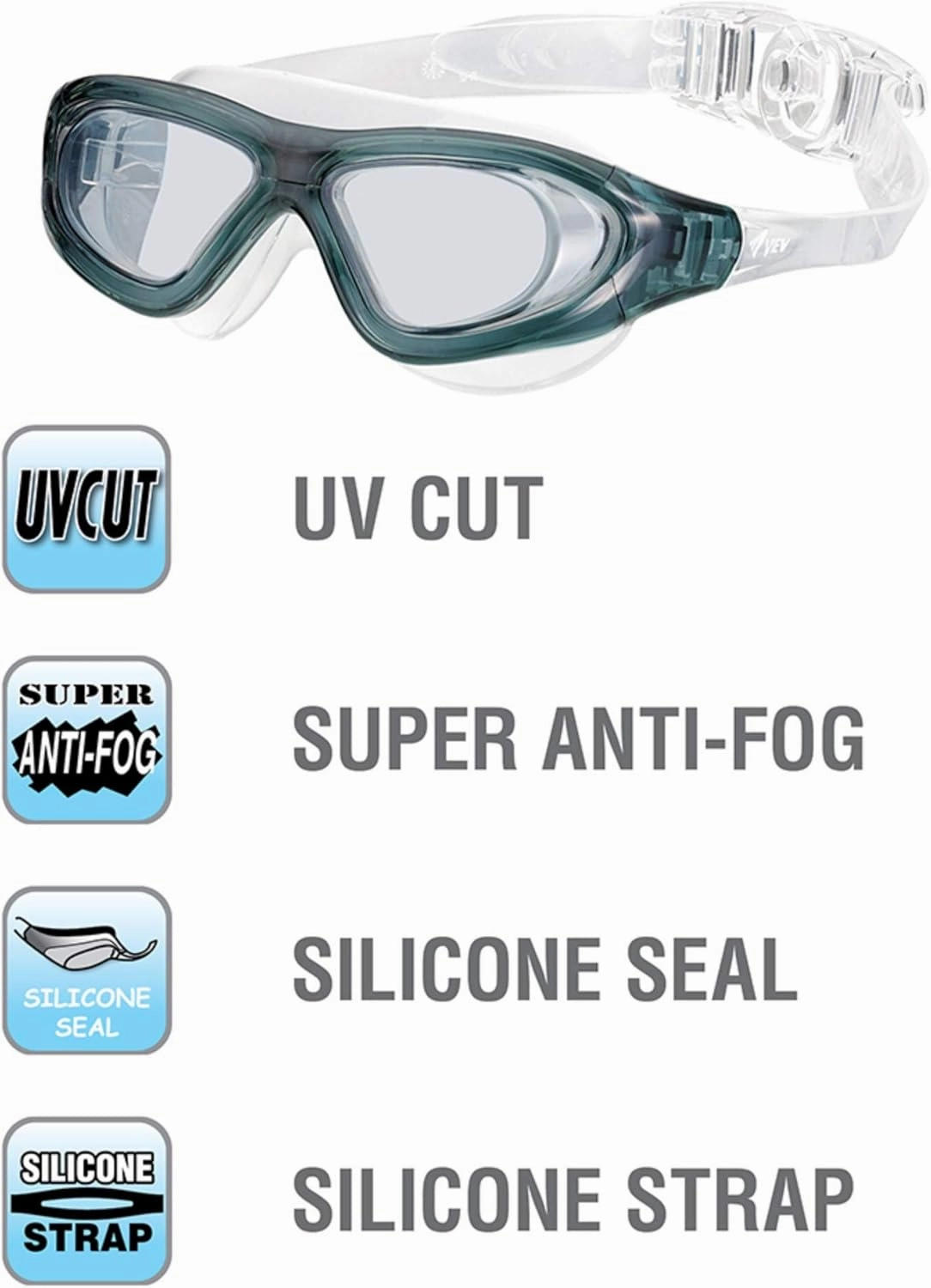 V-1000 Xtreme Swim Goggles