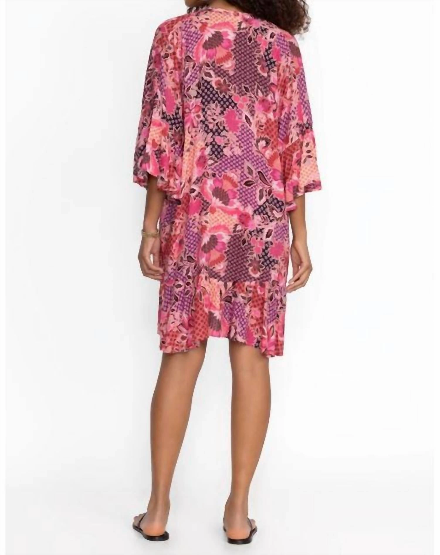 Valennis Ruffle Kimono