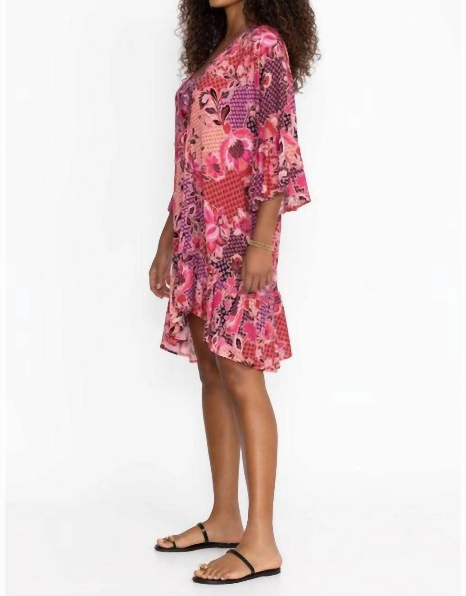 Valennis Ruffle Kimono