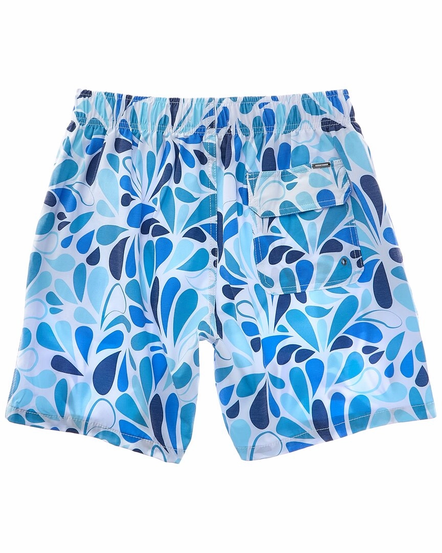 VINTAGE SUMMER 4-Way Stretch Volley Swim Trunk