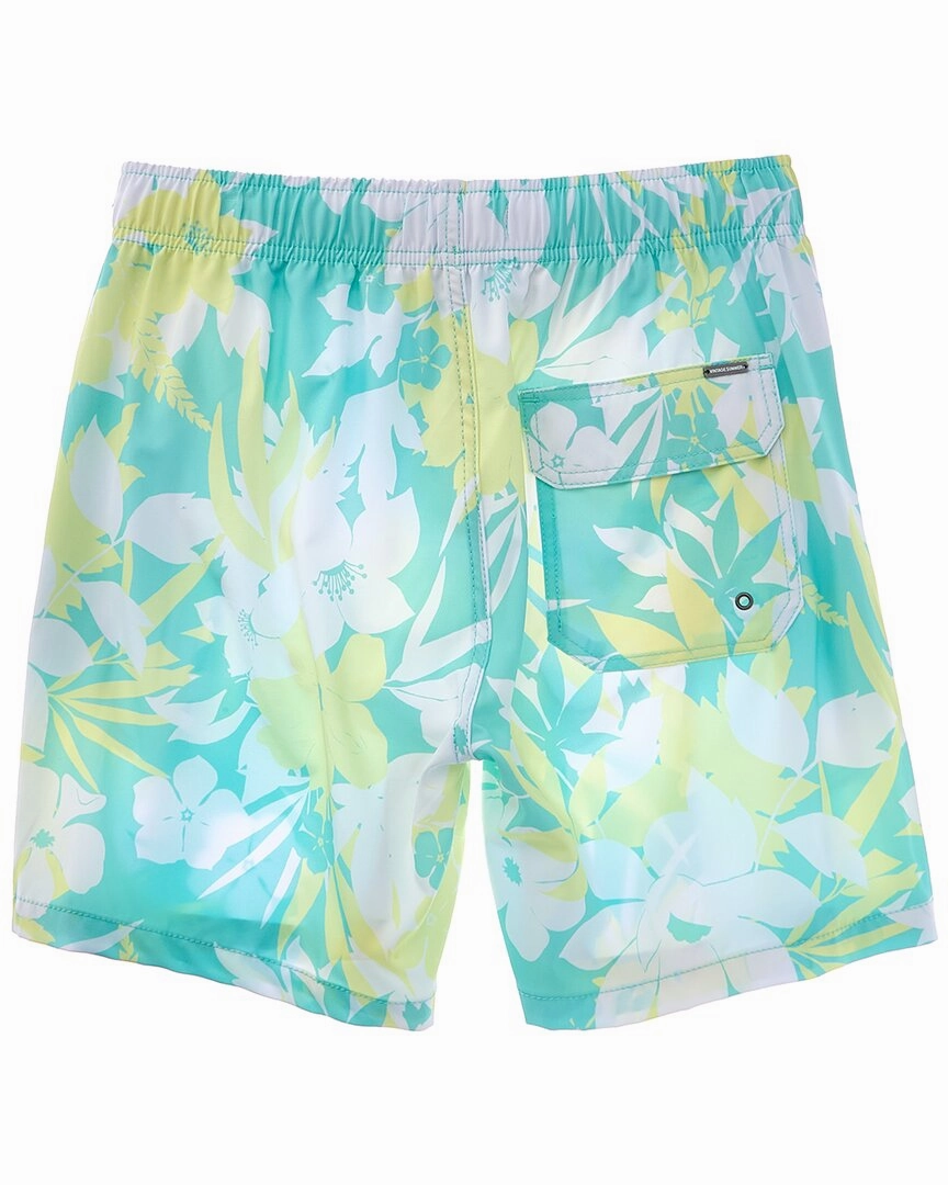 VINTAGE SUMMER 4-Way Stretch Volley Swim Trunk
