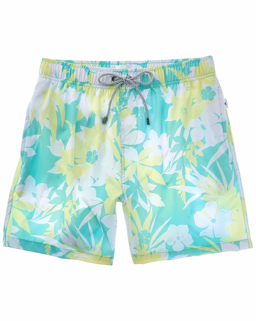 VINTAGE SUMMER 4-Way Stretch Volley Swim Trunk