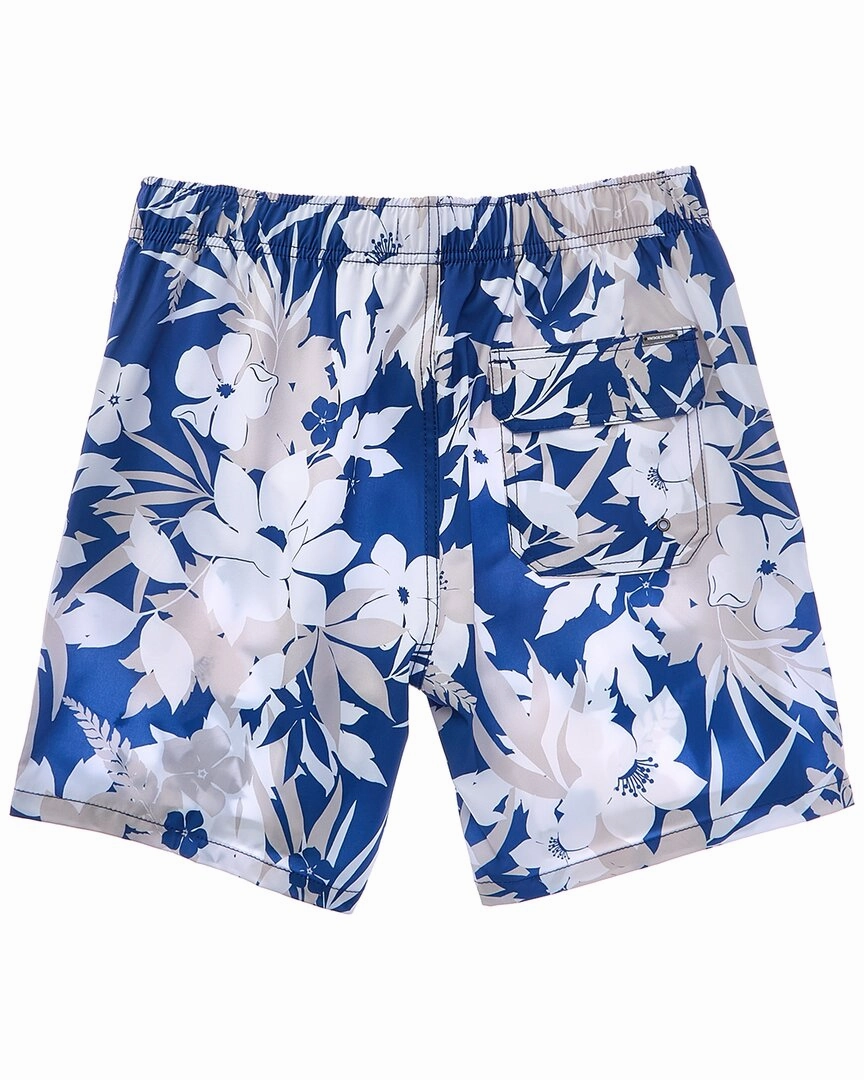 VINTAGE SUMMER 4-Way Stretch Volley Swim Trunk