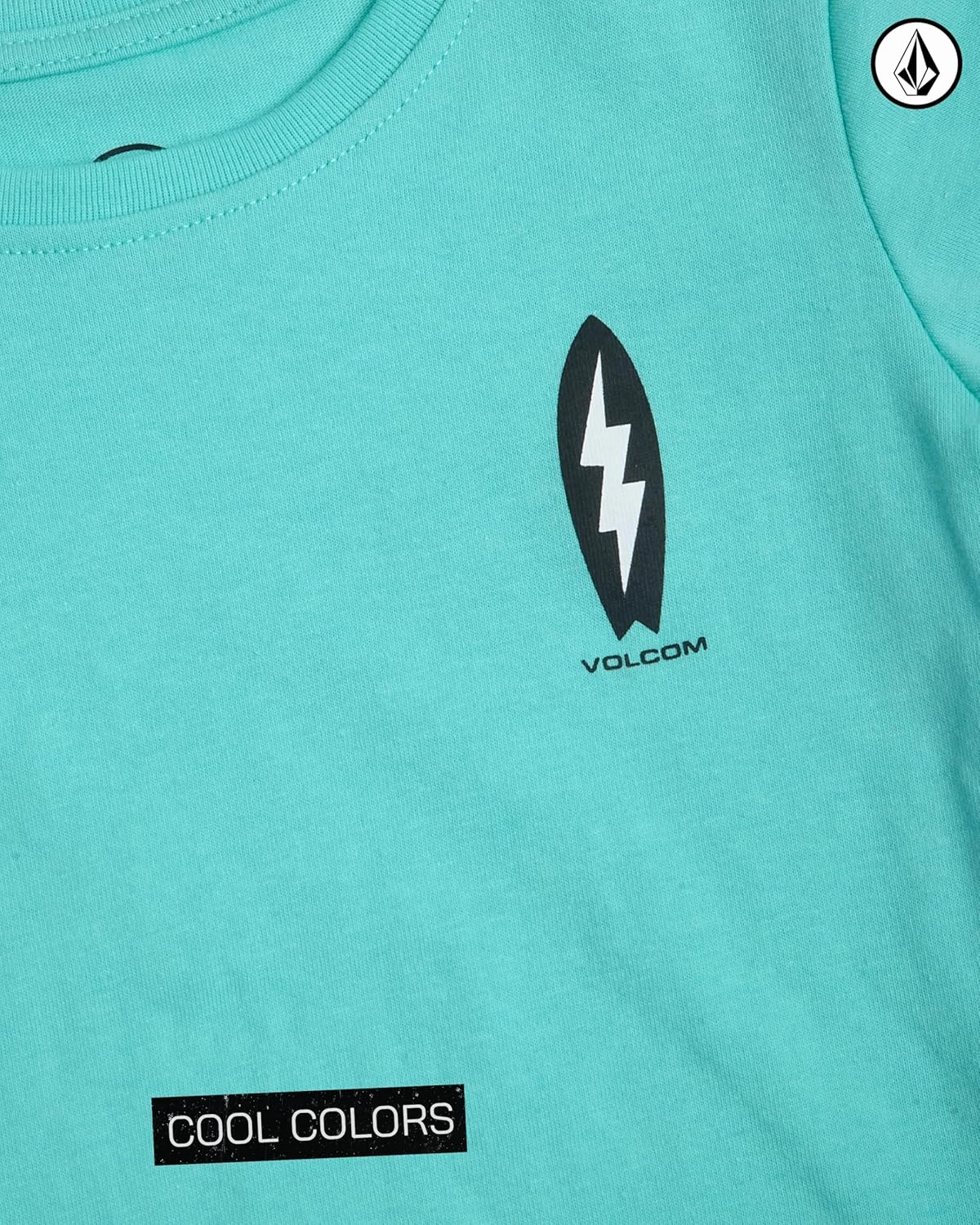 Volcom Baby Boys Swim Set - 2 Piece Short Sleeve Swim Shirt Graphic Tees & Board Shorts - Infant Toddler Little Boys Swimsuit
