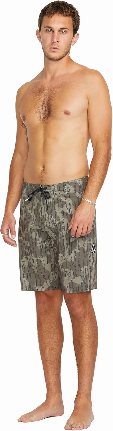Volcom Men's Mod Tech 20" Boardshort Swim Trunk