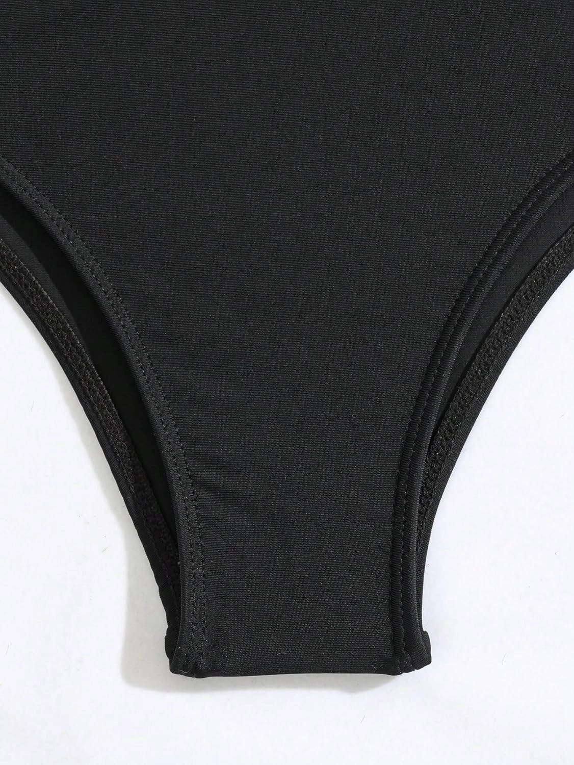 WDIRARA Women's Ruffle Bikini Bottoms High Waist Full Coverage Swim Briefs Bathing Suit Beachwear