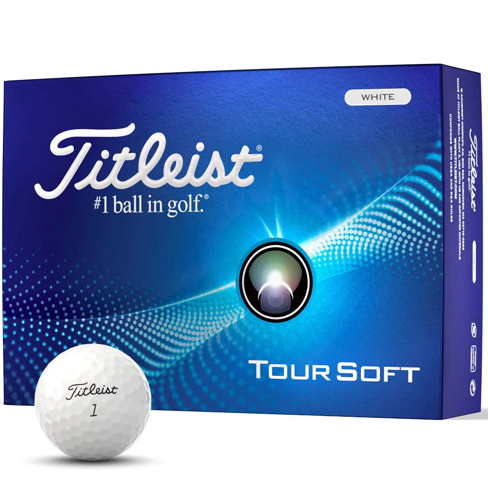 Weekly Favorite Titleist Tour Soft Golf Balls - White - 12 Pack Fresh Drop, Golf vest for men